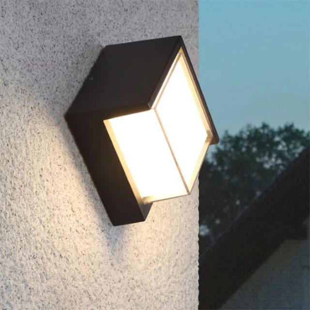 bathroom wall lamp outdoor waterproof round wall light - Image 2