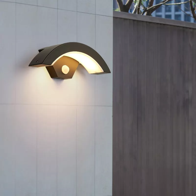 outdoor led wall lamp exterior aluminum garden wall light - Image 3