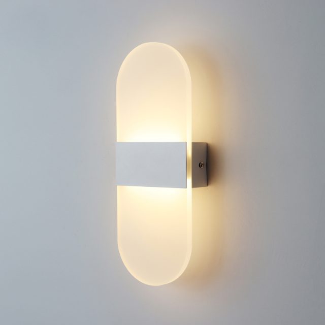 indoor wall lamps simple acrylic led wall pack light - Image 3