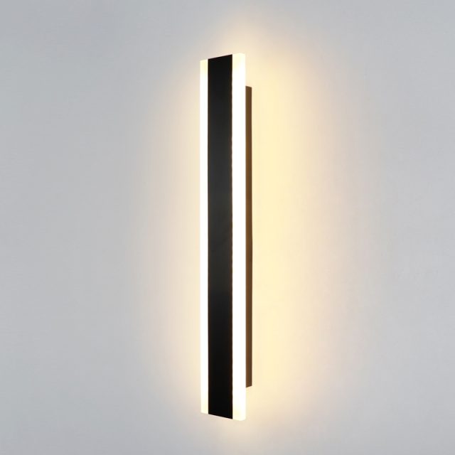 interior wall light long acrylic bedroom wall bracket light