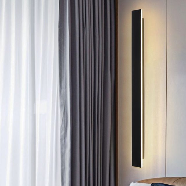 wall light for bedroom simple metal Long strip wall lamp - Image 4