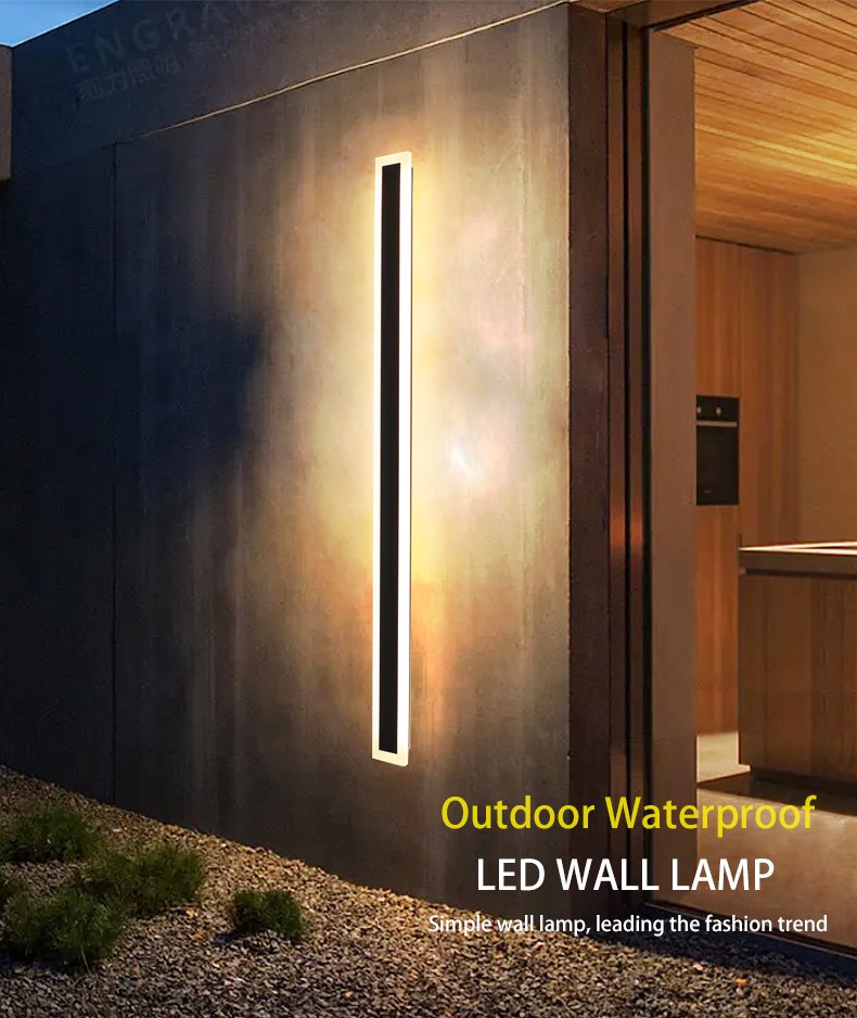 long wall lamp