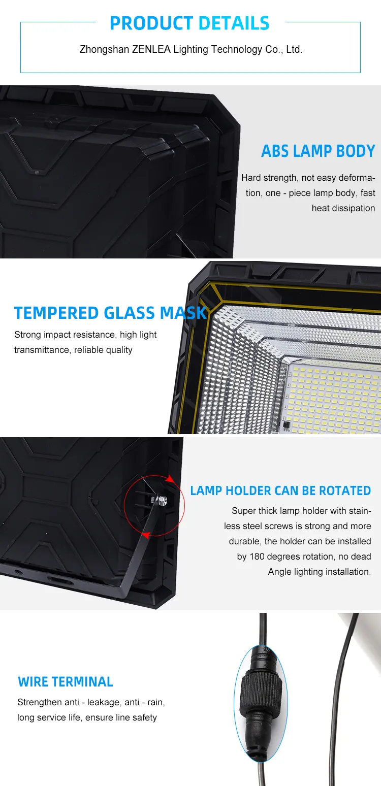 abs lamp body tempered glass mask lamp holder can be rotated wire terminal