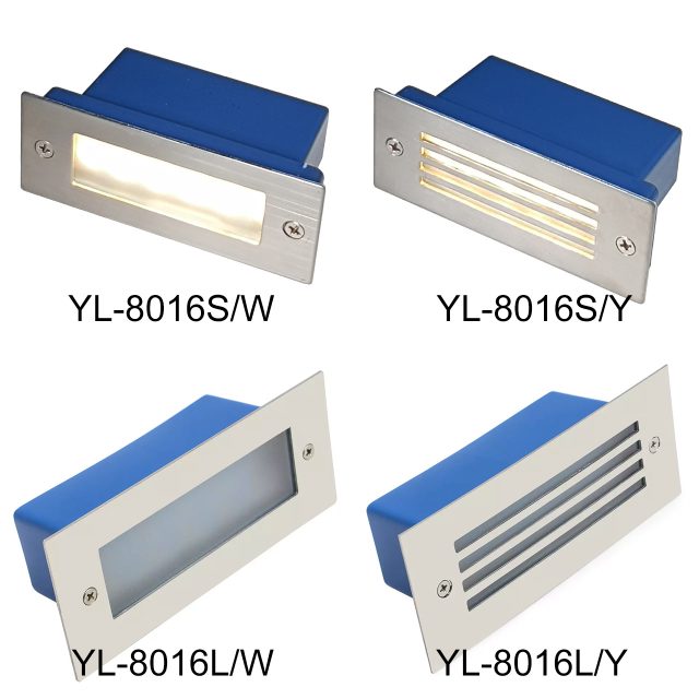 Stainless steel step light