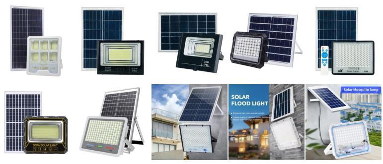 Recommended style of solar flood light