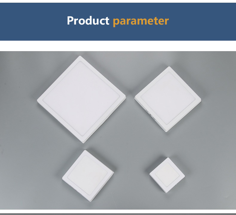 YL-MB04 Surface Mount Led Panel Light for Home Office