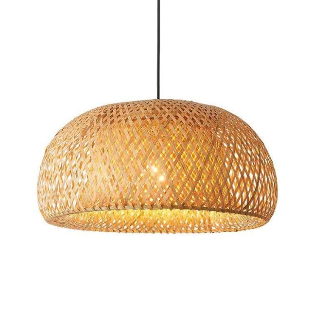 staircase pendant light modern hanging bamboo light