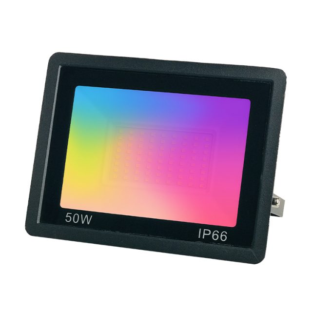 ultrathin rgb flood light color changing with remote