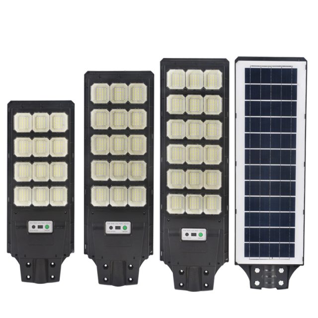 abs solar street light with inbuilt lithium batteries