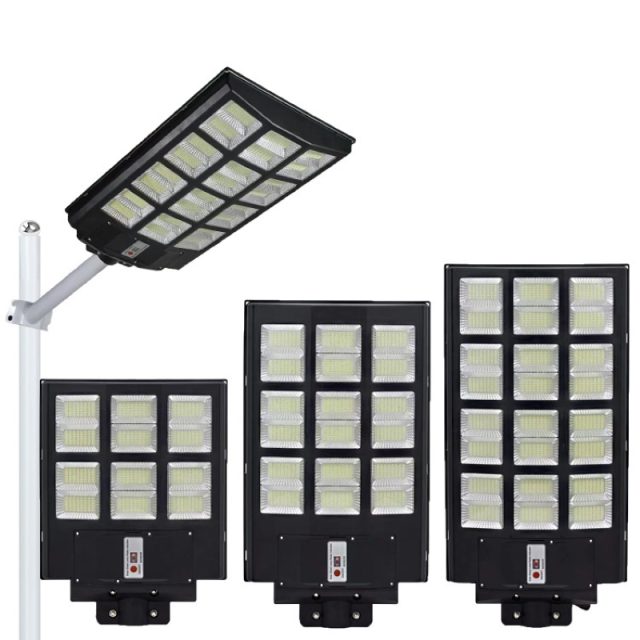 super bright abs led solar street light with remote - Image 2