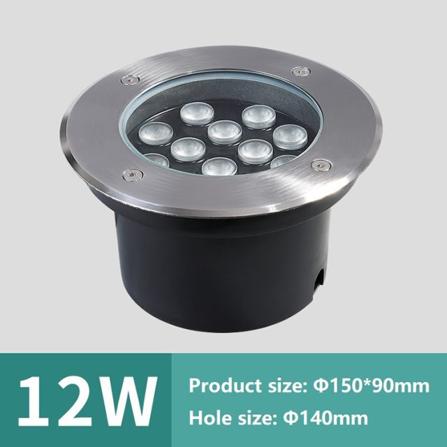 outdoor ip65 ac 220v dc 12v 24v rgb led underground light - Image 6