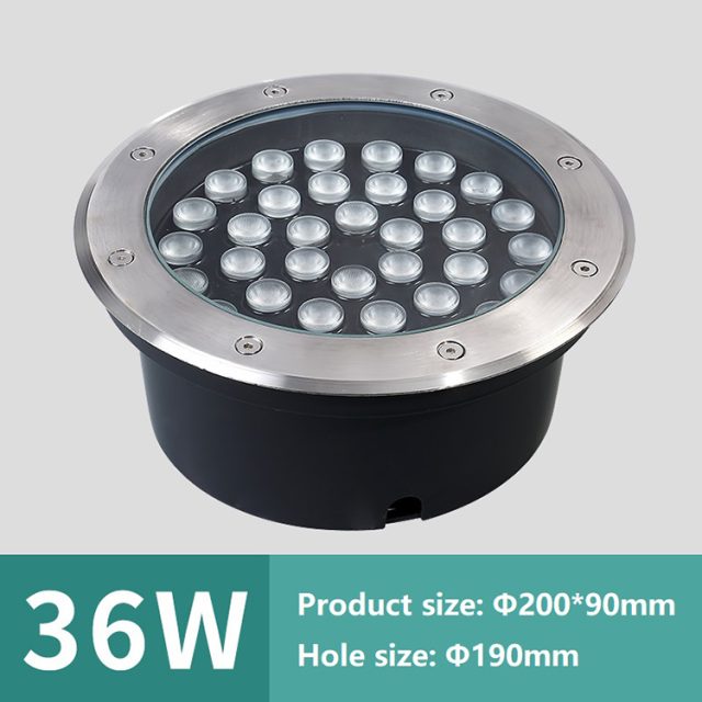 outdoor ip65 ac 220v dc 12v 24v rgb led underground light - Image 9