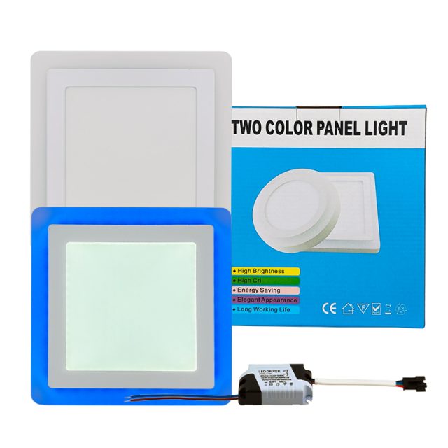 Modern Double Dual Multi Color Surface RGB Led Panel Lights - Image 4