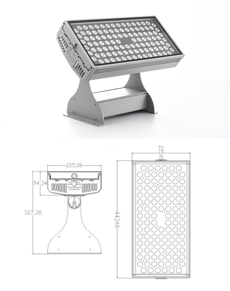 dmx led flood light for tree and building landscape lighting