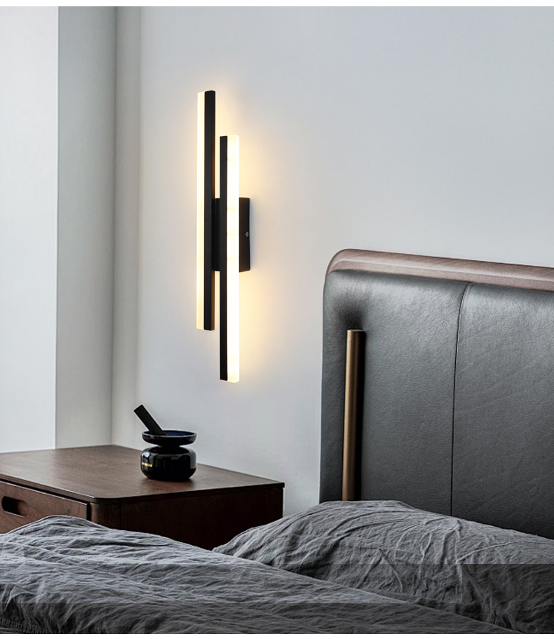 Modern Luxury Acrylic Wall Lights for Living Room Bedroom Indoor Led Wall Lamps