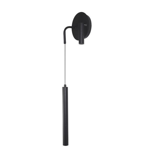 Wall Sconce Hanging Light for Hotel Bedside Length Adjustable Led Metal Wall Lamp - Image 3