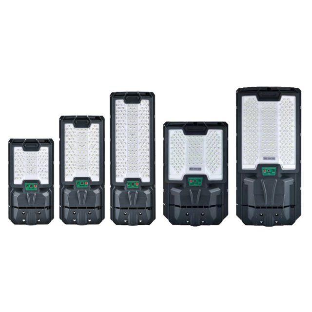 Moden Design Outdoor Ip65 Integrated All in One Abs Led Solar Street Lights - Image 4