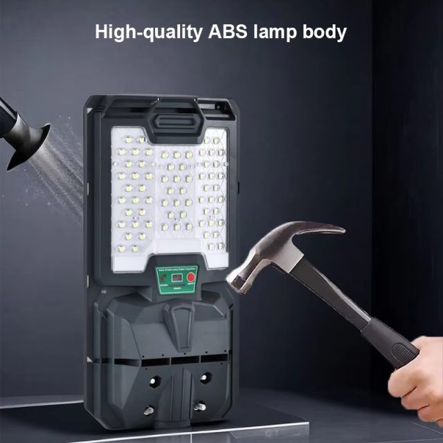 Moden Design Outdoor Ip65 Integrated All in One Abs Led Solar Street Lights - Image 5