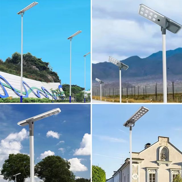 300w 400w 500w 600w High Quality Brightness Aluminum Profile Led Solar Street Lights - Image 4