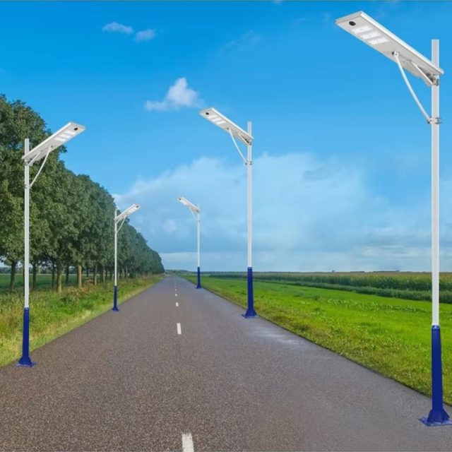 High Quality Integrated Heavy Duty Aluminum Profile Body Led Solar Street lights - Image 6