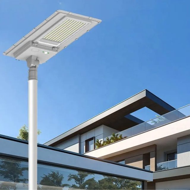 High Brightness Solar Road Lighting 100W 200W 300W Led Integrated All in One Solar Street Lights - Image 3