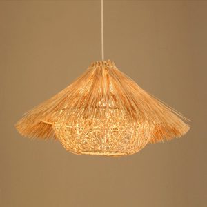 YL-TB25 Wabi-Sabi Style Rattan Hanging Pendant Lights