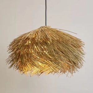 YL-TB26 Wabi-Sabi Style Rattan Hanging Pendant Lights
