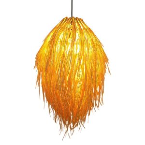 YL-TB27 Wabi-Sabi Style Rattan Hanging Pendant Lights