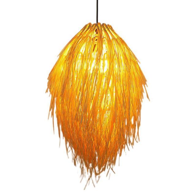 YL-TB27 Wabi-Sabi Style Rattan Hanging Pendant Lights