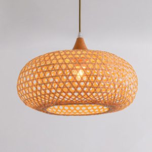 YL-ZB39 Eco-friendly Style Bamboo Hanging Pendant Lights