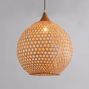 YL-ZB40 Eco-friendly Style Bamboo Hanging Pendant Lights