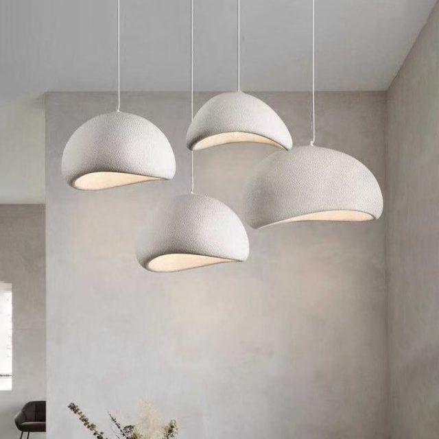High-density Polystyrene Chandeliers & Pendant Lights with Led Light Bulb - Image 3