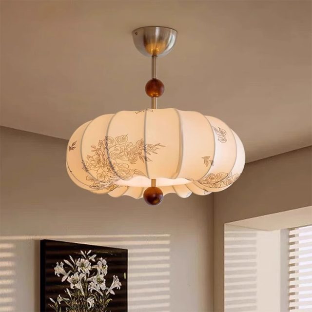 40cm 50cm 60cm Elastic Fabric Chandeliers & Pendant Lights - Image 3