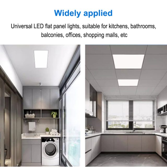 Factory Outlet Good Price 300x300 600x300 600x600 1200x300 1200x600 Home Office Flat Led Commercial Panel Lights - Image 7