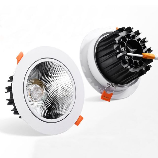 Aluminum Frame and Radiator Adjustable Angle 5w 7w 12w 20w 30w Ceiling Recessed Led Spot Light