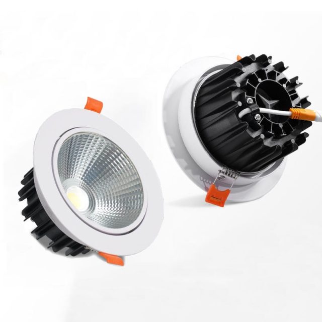 Aluminum Frame and Radiator Adjustable Angle 5w 7w 12w 20w 30w Ceiling Recessed Led Spot Light - Image 2