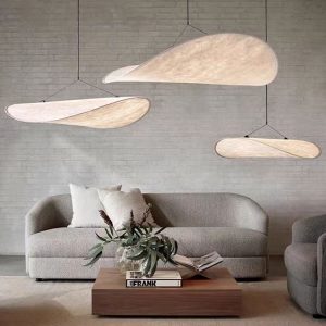 YL-BY21 Japanese Minimalist Paper Lampshade Pendant Lights