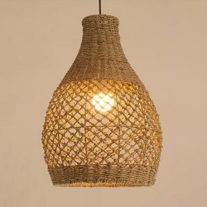 YL-CB01D Straw Pendant Lights for Hotel and Restaurant