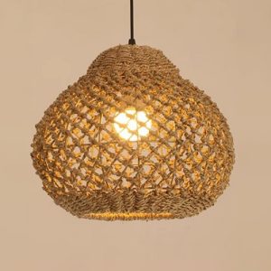YL-CB01E Straw Rope Pendant Lights for Hotel and Mall