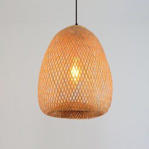 YL-ZB45 Egg Shaped Bamboo Lights for Restaurant and Pub