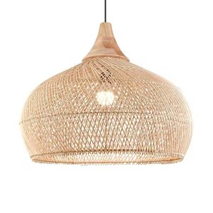 YL-TB33F Rattan Pendant Lamp for Home and Shop Lighting