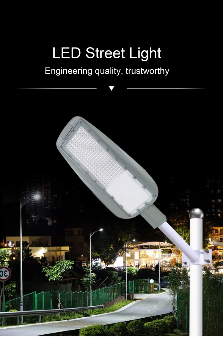 YL712 Classic Minimalist Design Grey SMD LED Street Lamp