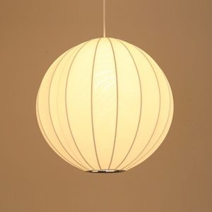YL-BY01 Ball Shape Fabric Lamp Shade Pendant Light