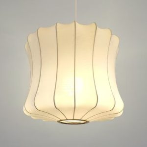 YL-BY06 Fabric Lampshade Pendant Lamps with E27 Bulb