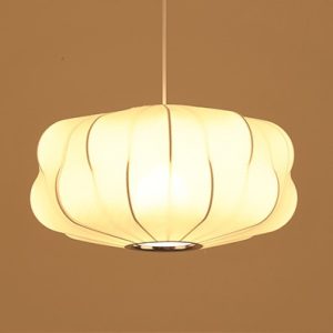 YL-BY05 Wabi Sabi Pendant Lights with Fabric Lamp Shade